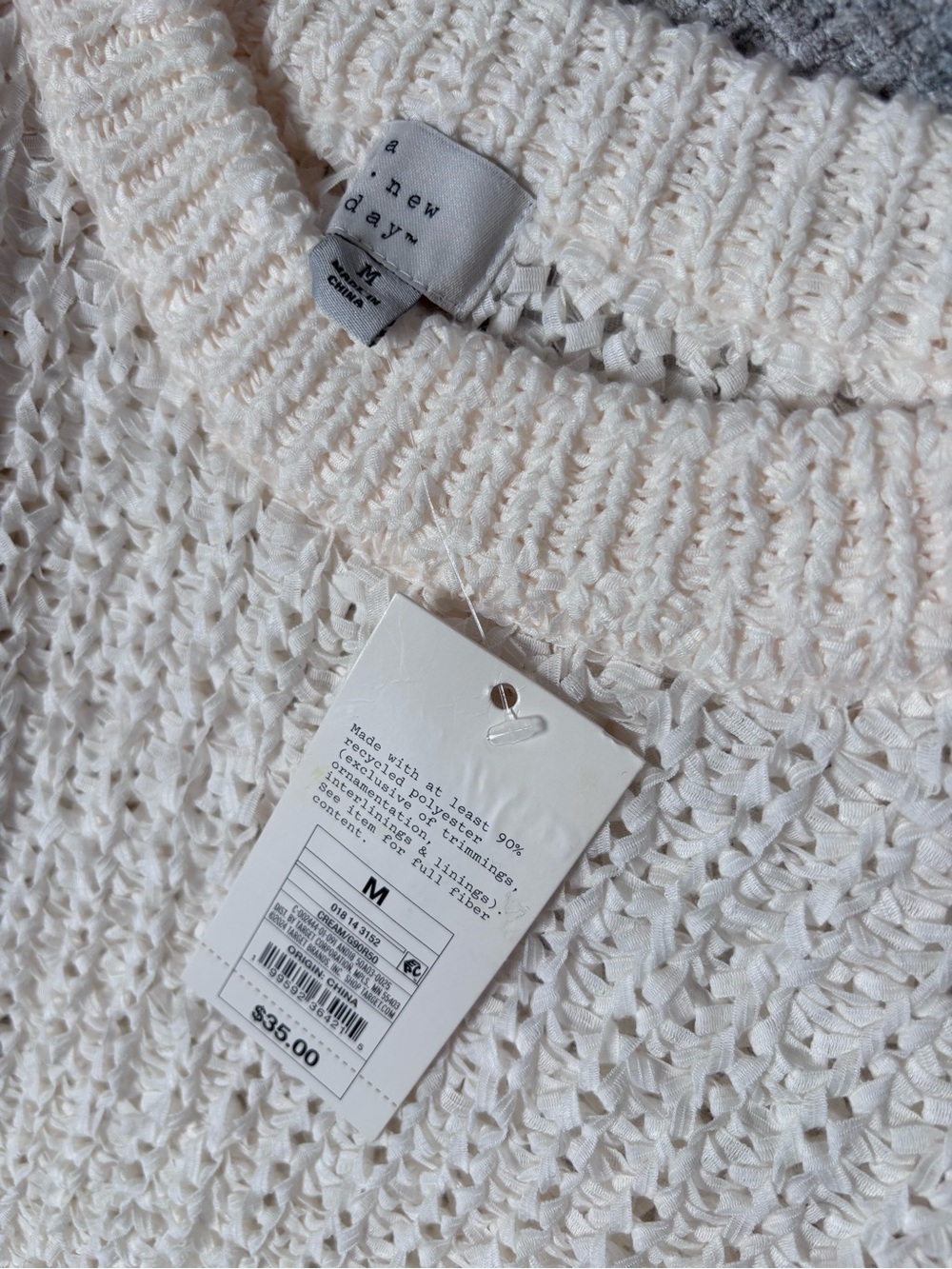 a new day Taupe & White Light Knit Crewneck Sweaters (2-Pack) - Picture 2 of 10